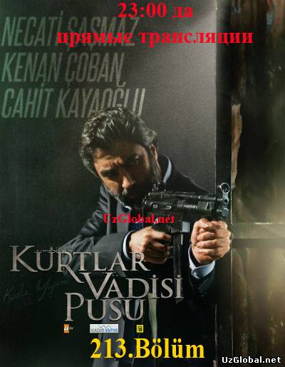 Kurtlar Vadisi Pusu 213.Bölüm Tek Parça İzle