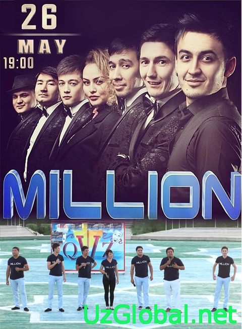 Million jamoasi Navoiy shahrida 2014 Konsert tas-ix da